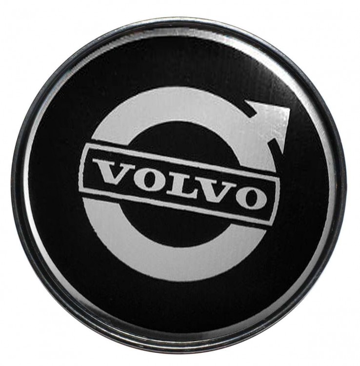 Колпачок на диски Volvo 50/42/15 black 