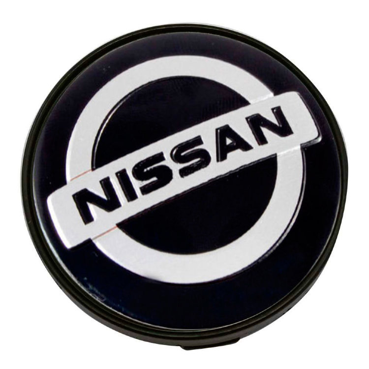 Колпачок на литые диски Nissan 65/60/10 черный