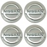 Колпачок на диски Nissan ijitsu 60/57/13 серый-хром    