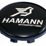 Колпачок на литые диски BMW Hamann 58/50/11 черный/хром