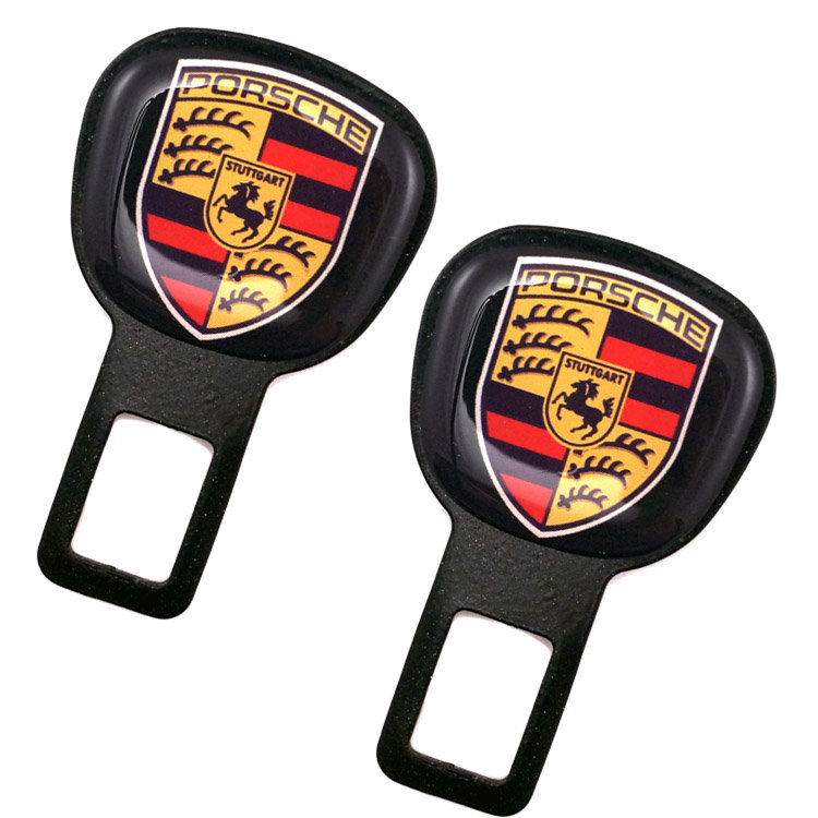 Заглушка ремня безопасности с логотипом Porsche силикон new