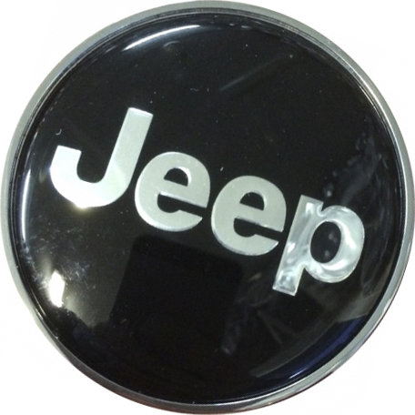 Колпачок на диски Jeep 68/64/11 черный-хром