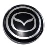 колпачок ступицы Mazda (63/58/8) черный+хром