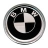 Колпачок на диски BMW 50/45/7 черно-белый