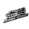 Значок хромированный пластиковый Mugen Power 95*36 мм