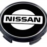 Заглушка ступицы Nissan 66/62/10 black