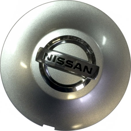 Колпачок на диски Nissan 148/61/25 серебро-хром