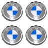 Колпачки в литые диски 4 шт
BMW 63/58/8 серый+хром