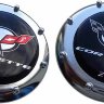 Комплект из двух эмблем (капот и багажник) Chevrolet Corvette