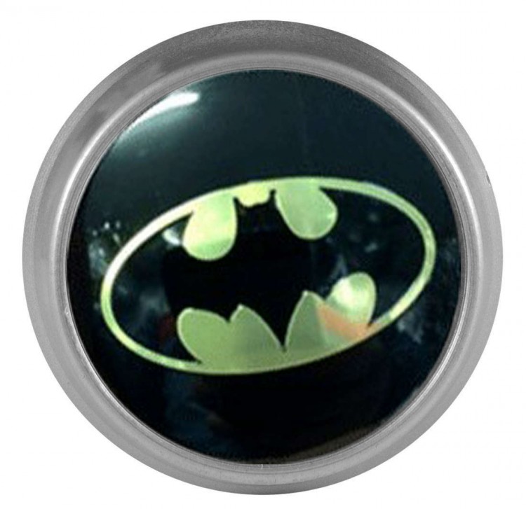 Колпачки на диски ВСМПО со стикером Batman 74/70/9 черный 