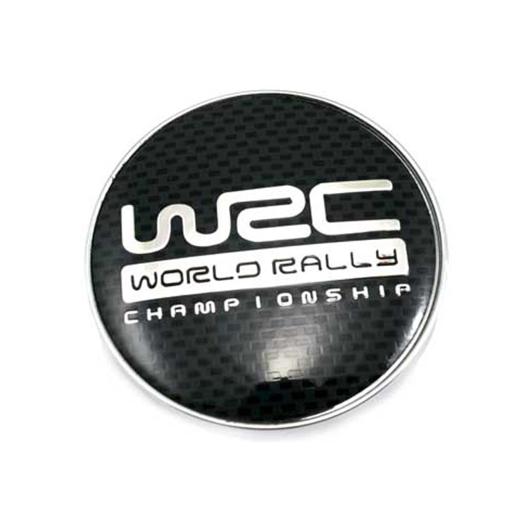 Колпачок центрального отверстия со стикером WRC 60/56/9 черный