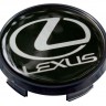 Колпачок литого диска Lexus 63/56/10 черный