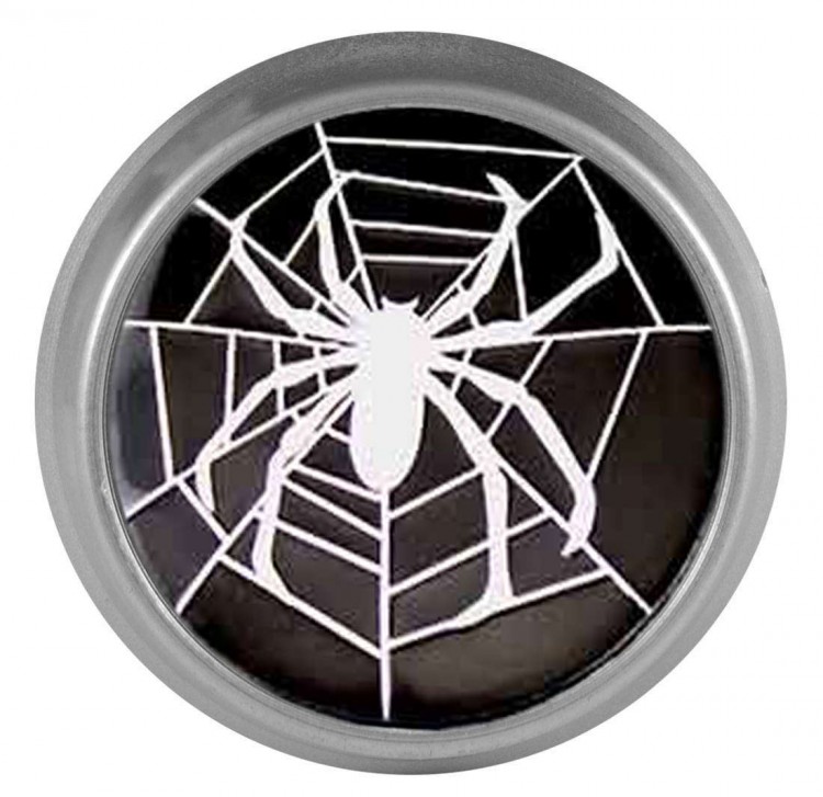 Колпачки на диски ВСМПО со стикером Spider 74/70/9 черный 