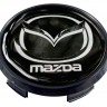 Колпачок литого диска Mazda 63/56/10 черный