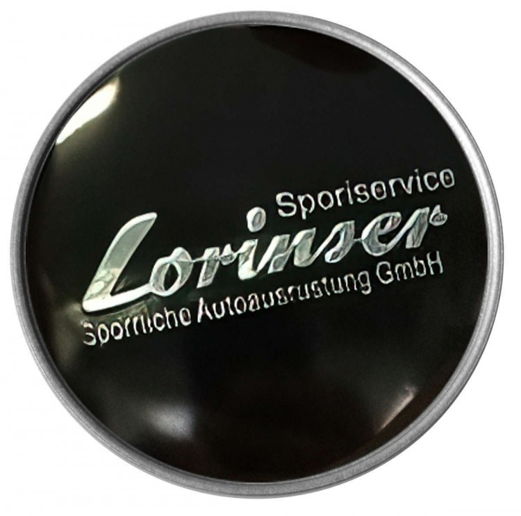 Колпачок на диски Mercedes Benz Lorinser 60/55/7 черный