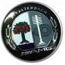 Колпачок на диски Mercedes Amg Affaltterbach 60/55/7 черный