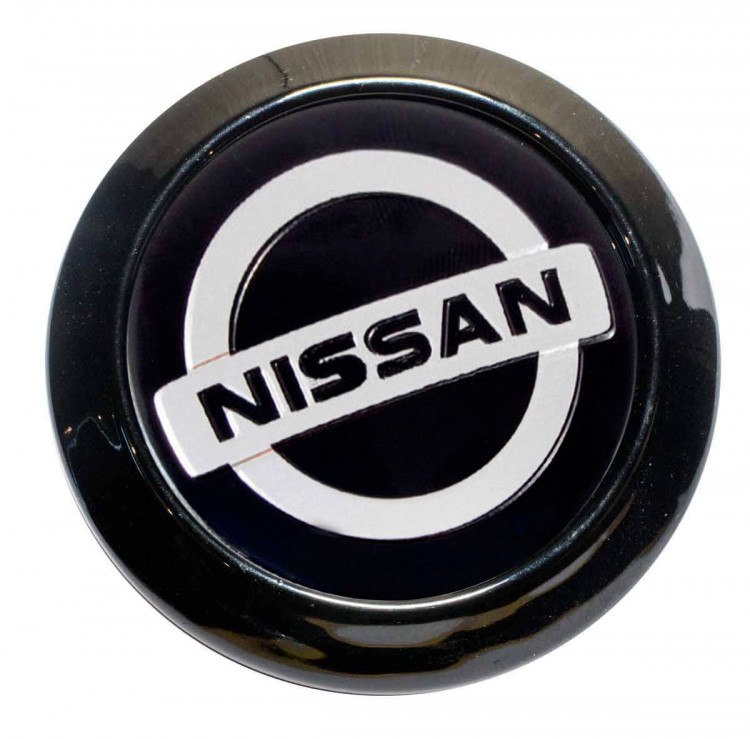 Колпачок на диски Nissan 63/56/12 black 
