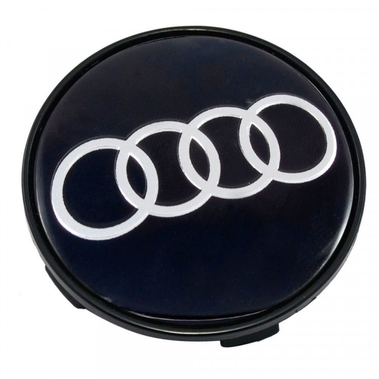 Колпачок на диски Audi 68/62.5/9 black