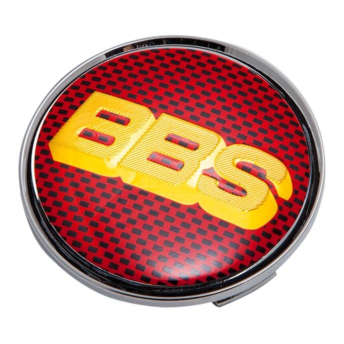 Колпачки на диски 62/56/8 со стикером BBS красный