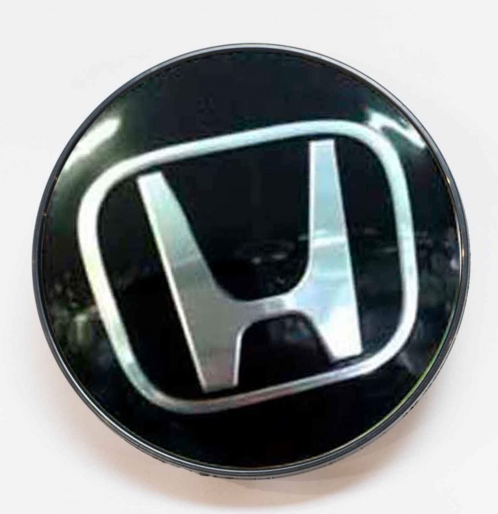 Заглушка литого диска Honda 68/65/12 черный 