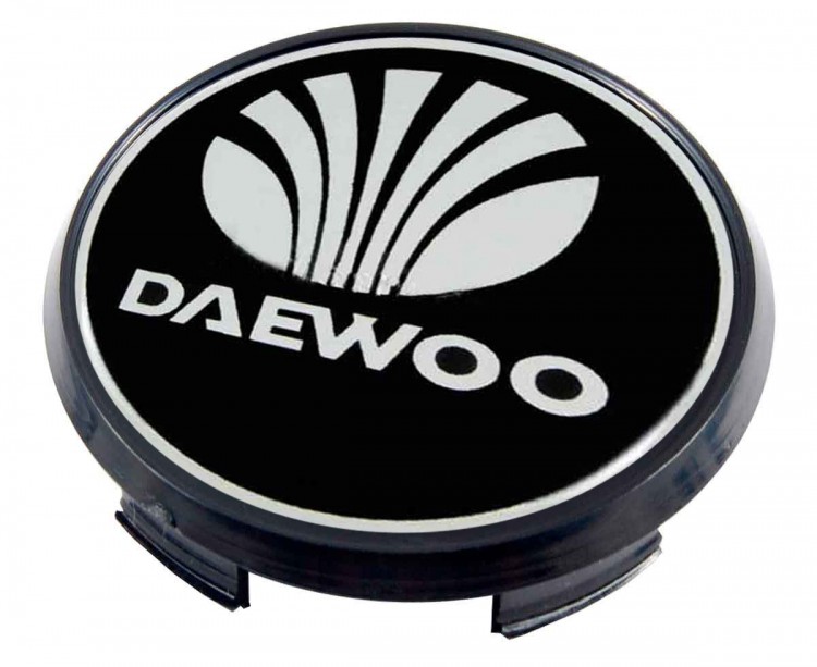 Колпачок литого диска Daewoo 63/56/10 черный
