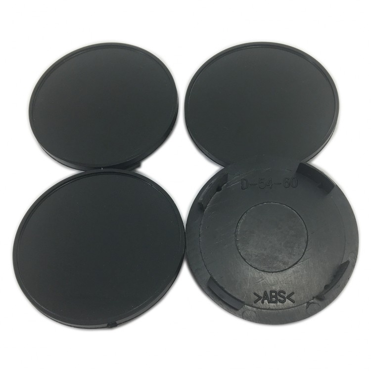 Колпачки на диски 60/54/12 D-54-60 черные с бортиком