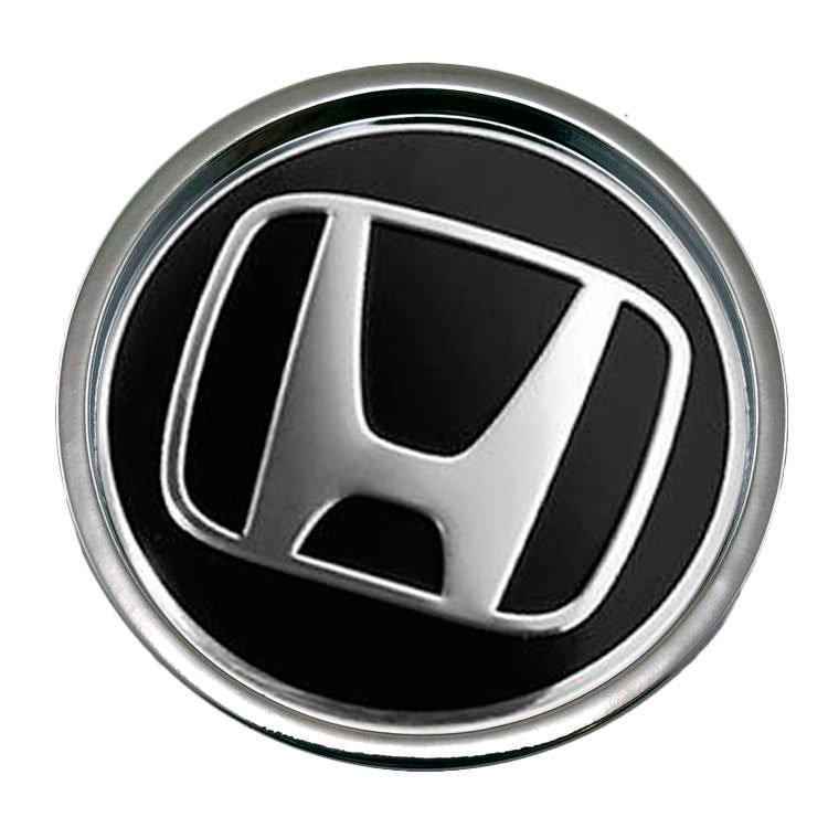 Колпачок на диски Honda 50/45/7 черный-хром 