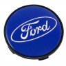 Колпачок на диски Ford 68/62.5/9 blue
