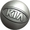 Колпачок на диск КИА, d54, серебро, 60/54/9