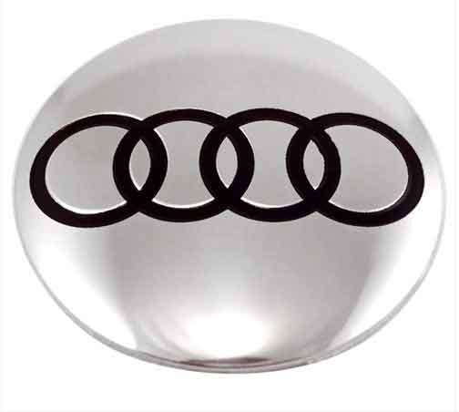 Колпачок центральный Audi для диска Replica 59/55/12 стальной стикер
