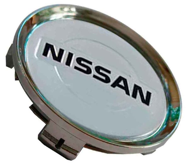 Заглушка ступицы диска Nissan 74/69/12 хром
