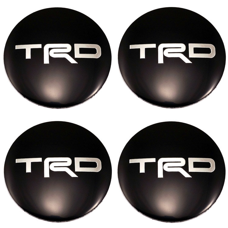 Наклейки на диски Toyota TRD сфера 56 мм