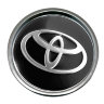 Колпачок на диски Toyota 50/45/7 хром-черный 