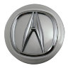 Колпачок в литой диск Acura 68/64/11 черный+хром