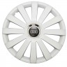 Колпаки колесные R15 Audi SPR Pro White 