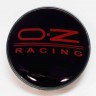 Заглушка литого диска OZ Racing 67/56/16 черный с красным
