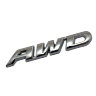 3D хромированный значок АWD 150*23 мм