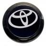 Колпачок на диски Toyota 63/56/12 black  