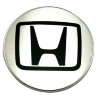 Колпачок центральный Honda 58/53/9 черный+хром