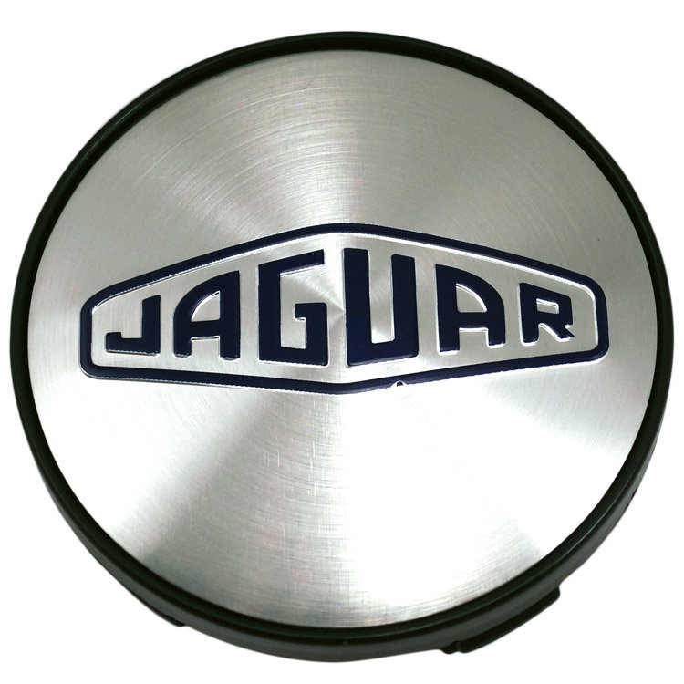 Колпачки ступичные Jaguar 60/56/9, синий логотип