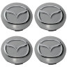 Набор заглушек литых дисков
Mazda  56/51/11 silver/chrome