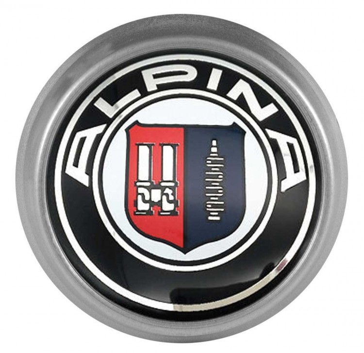 Колпачки на диски ВСМПО со стикером BMW Alpina 74/70/9 