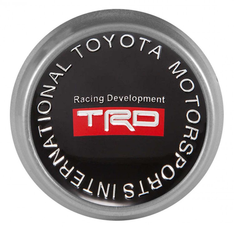Заглушка на диски Toyota TRD 74/70/9 черный