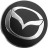  Колпачок на диски Mazda AVTL 60|56|10 черный-хром