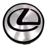Заглушка ступицы Lexus для дисков КИК Рапид 63/55/6 стальной стикер