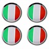 Заглушки для диска со стикером Италия Венгрия (64/60/6)