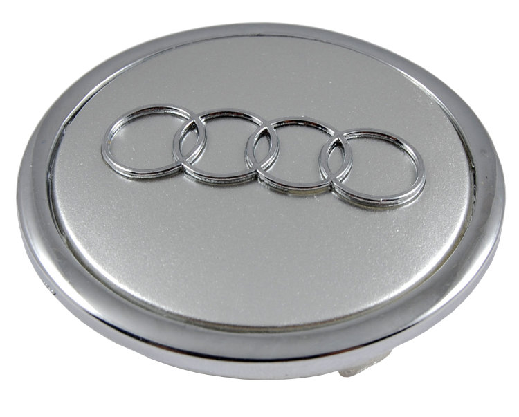 Колпачок на диски Audi  69/56.5/11 хром-серебро