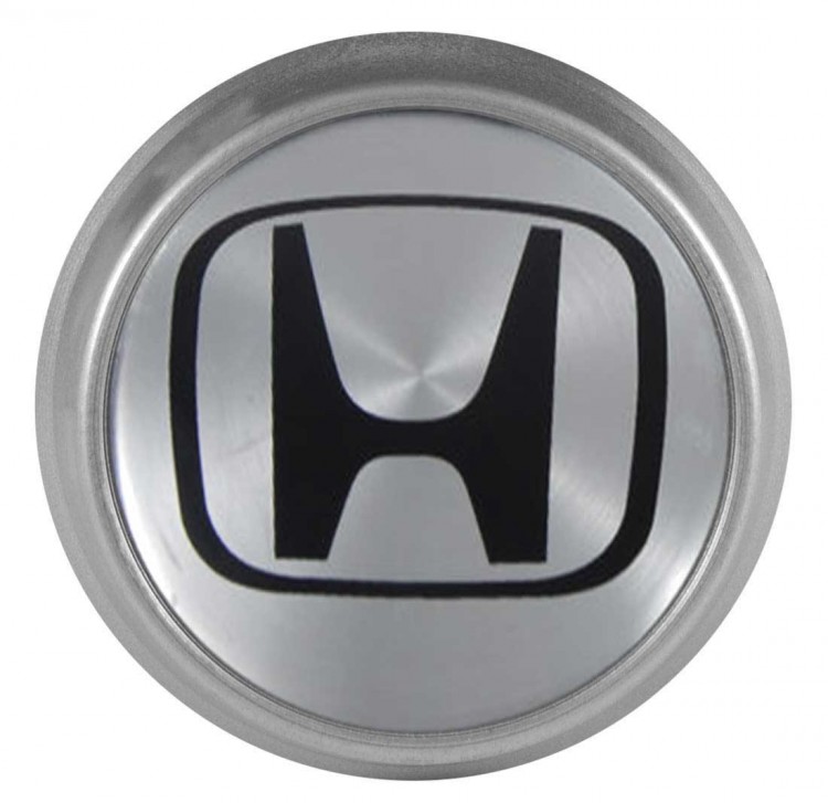 Колпачки на диски ВСМПО со стикером Honda 74/70/9 хром 