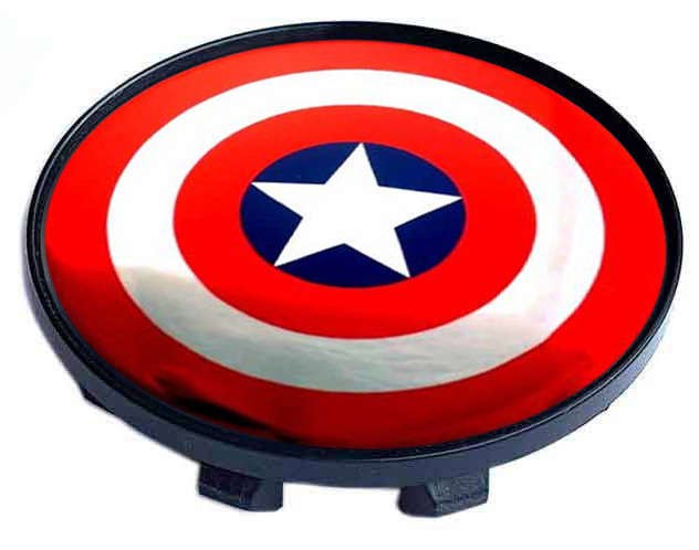 Колпачок на литые диски Captain America 58/50/11