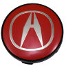 Колпачок на диск Acura 60/56/9, цвет - красный